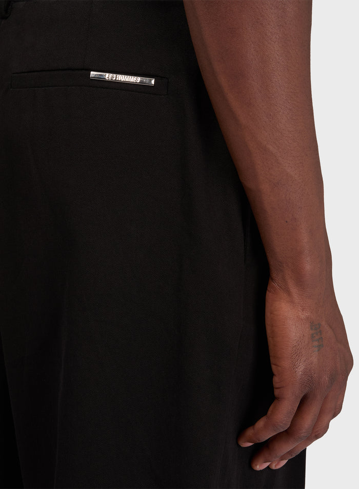 Les Hommes COTTON GABARDINE SKATER TROUSER