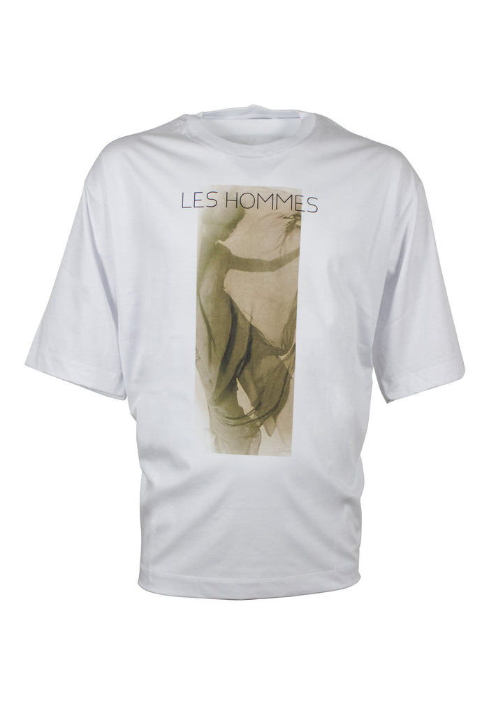 Les Hommes COTTON-JERSEY-T-SHIRT