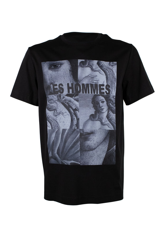 Les Hommes COTTON-JERSEY-T-SHIRT