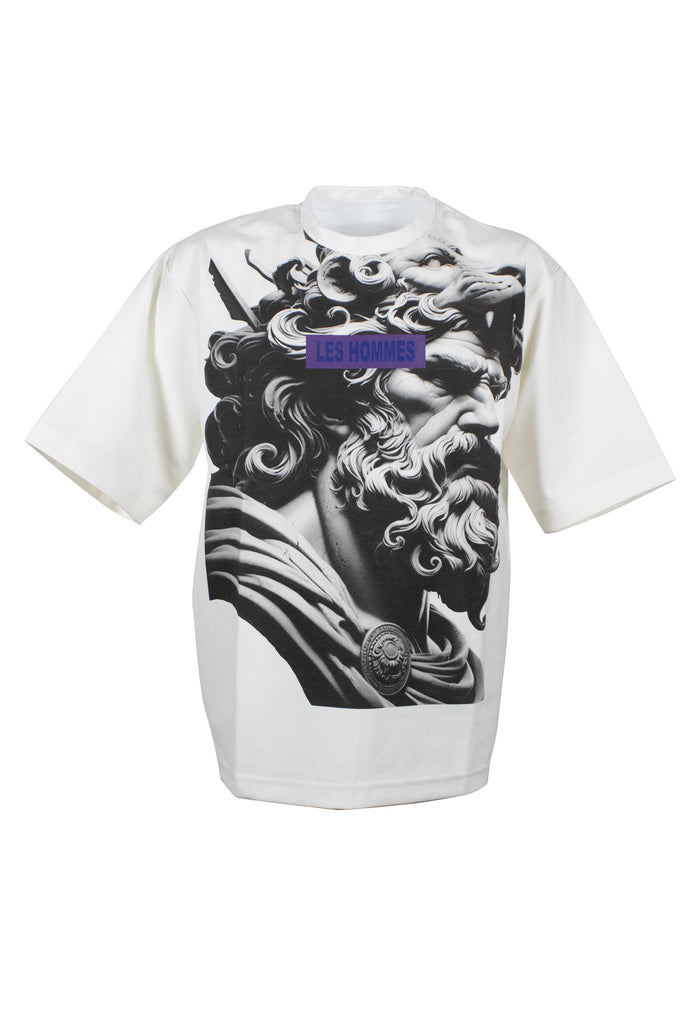 Les Hommes COTTON-JERSEY-T-SHIRT