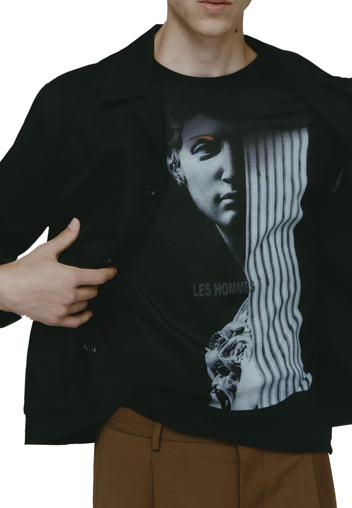 Les Hommes COTTON-JERSEY-T-SHIRT