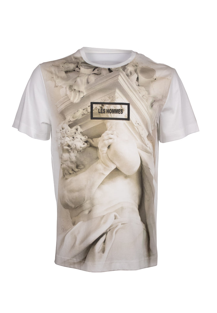 Les Hommes COTTON-JERSEY-T-SHIRT
