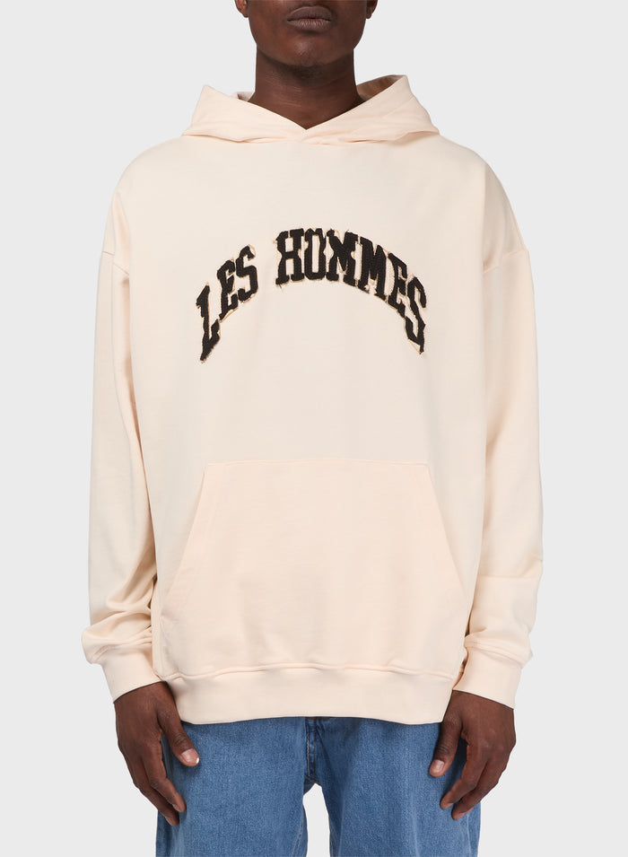 Les Hommes CROPPED HOODIE LH COLLEGE 05