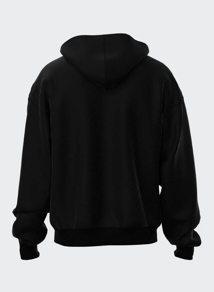 Les Hommes CROPPED HOODIE ZIP POCKET