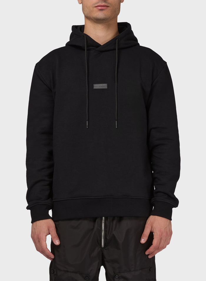 Les Hommes HOODIE SILK PRINT