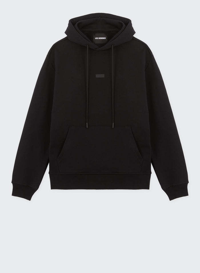 Les Hommes HOODIE SILK PRINT