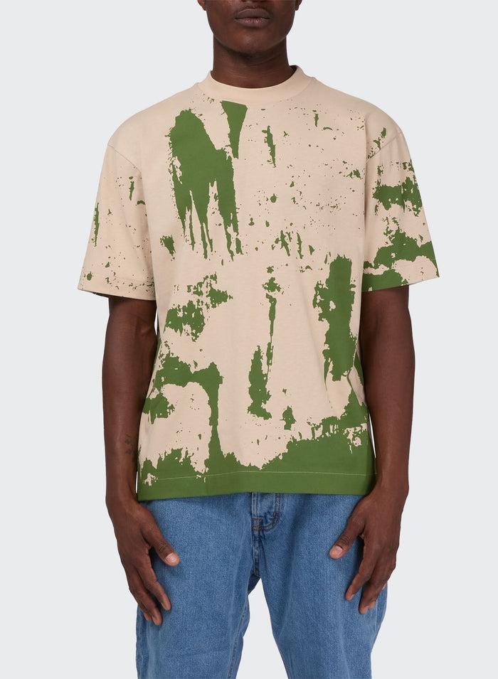Les Hommes LH CAMO CLASSIC T-SHIRT