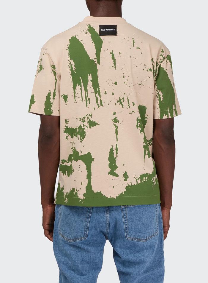 Les Hommes LH CAMO CLASSIC T-SHIRT