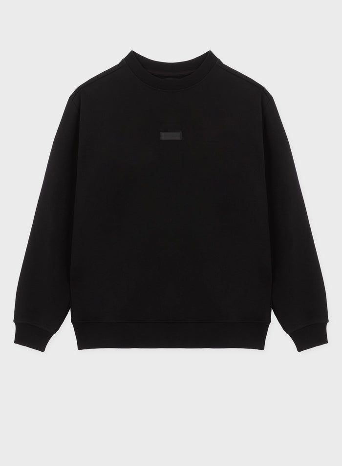 Les Hommes LH SILK PRINT CREWNECK