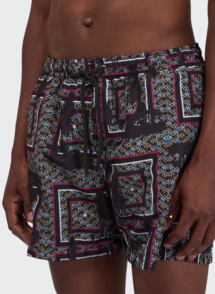 Les Hommes MONOGRAM SWIMSHORTS