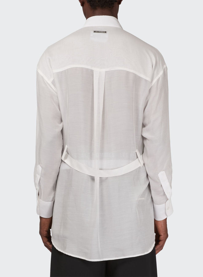 Les Hommes MUSLIN UTILITY SHIRT