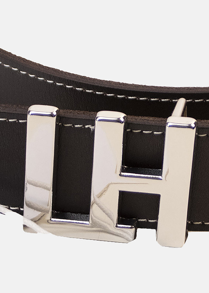 Les Hommes REAL LEATHER BELT