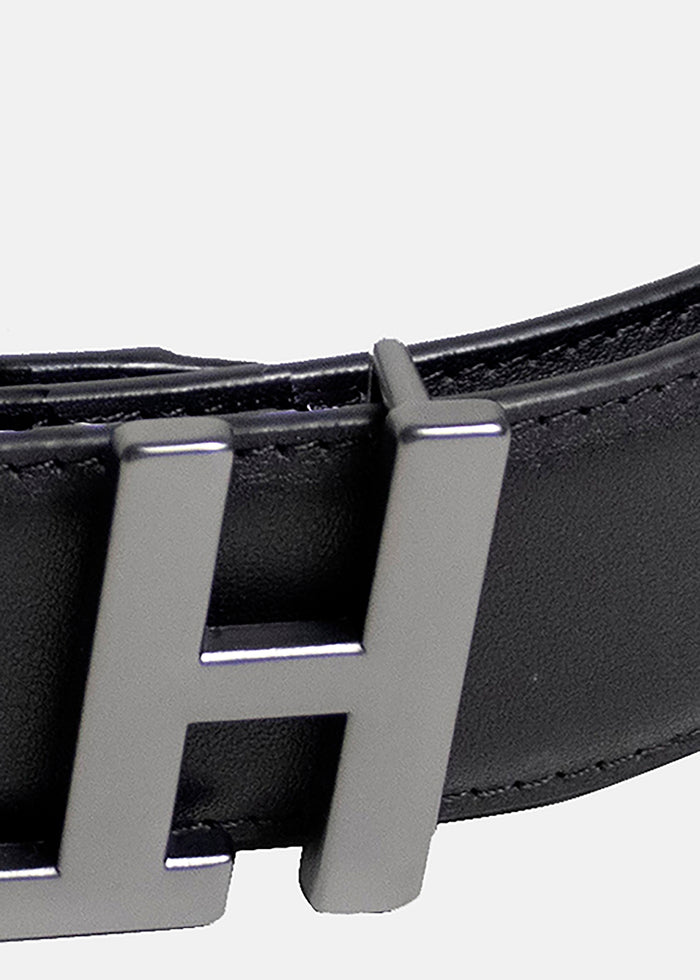 Les Hommes REAL LEATHER BELT
