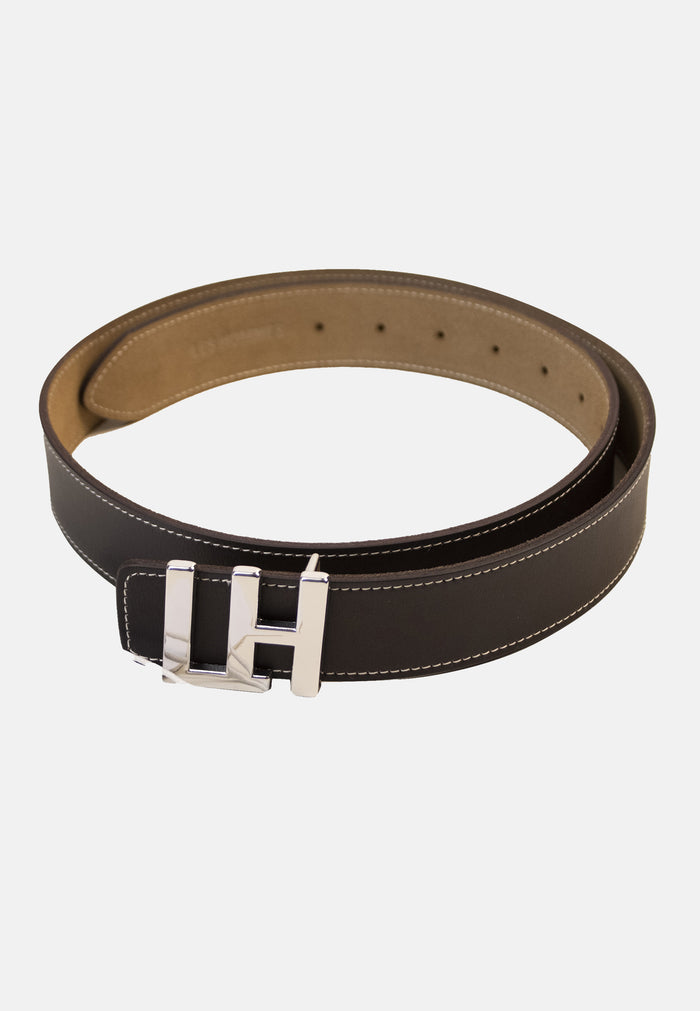 les hommes REAL LEATHER BELT