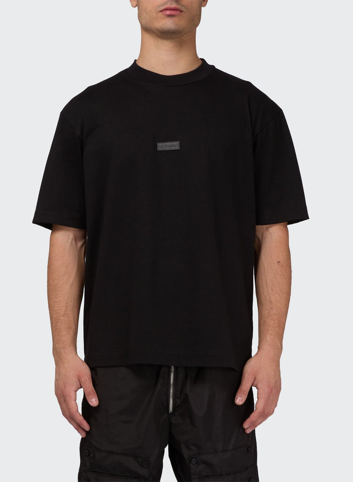 Les Hommes REGULAR FIT LH SILK PRINT T-SHIRT