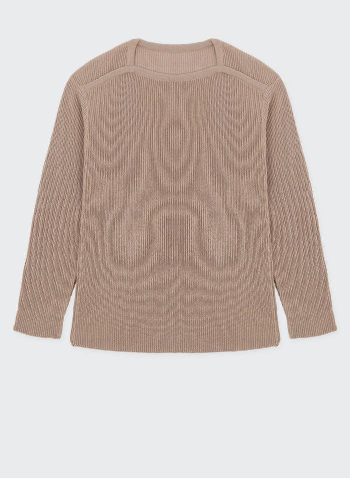 les hommes RIBBED PULLOVER