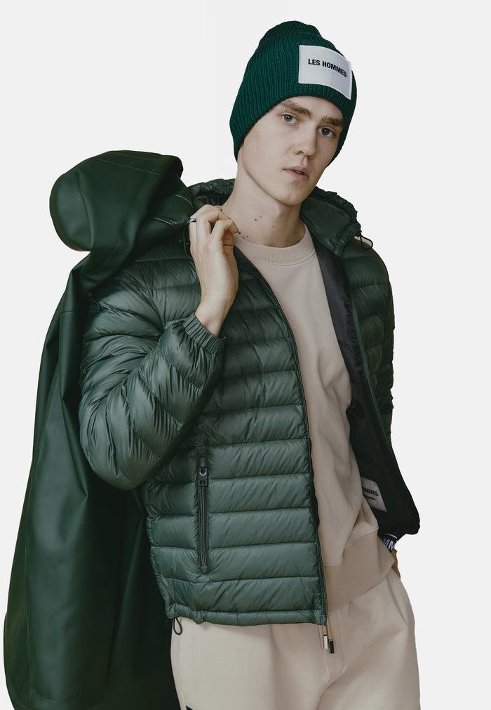 Les Hommes RUBBER PARKA + DUCK DOWN JACKET