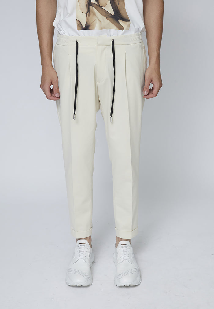 les hommes STRETCH-PANT-WITH-COULISSE