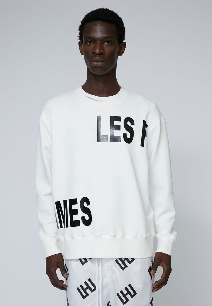 les hommes STRETCH-ROUND NECK-SWEATSHIRT