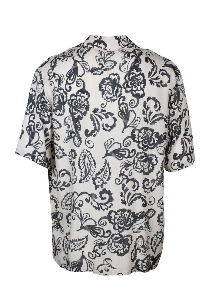 Les Hommes VISCOSE PRINTED SHIRT