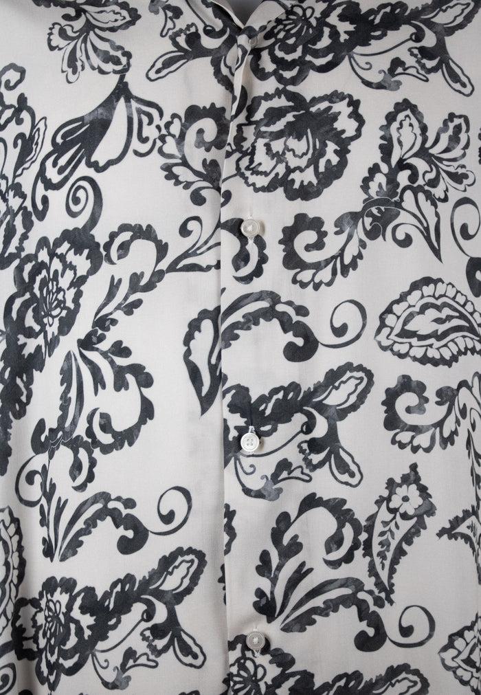 Les Hommes VISCOSE PRINTED SHIRT