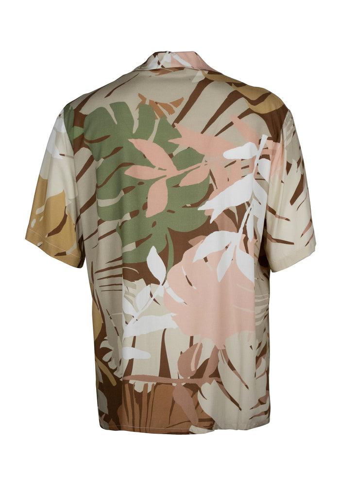 Les Hommes VISCOSE PRINTED SHIRT