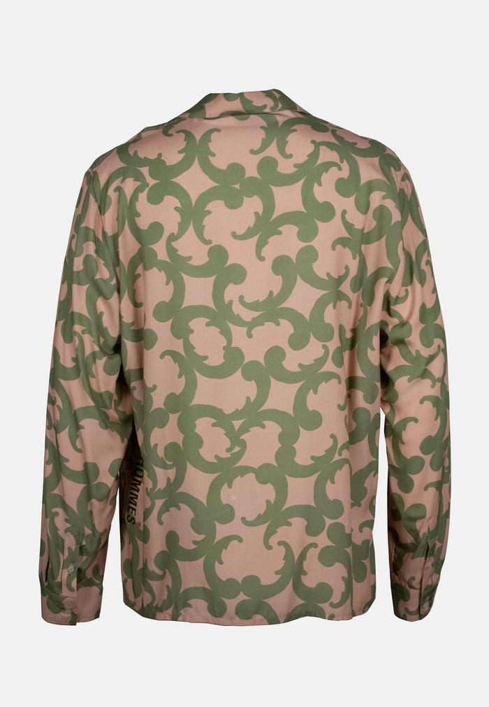 Les Hommes VISCOSE PRINTED SHIRT