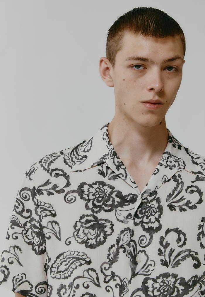 les hommes VISCOSE PRINTED SHIRT