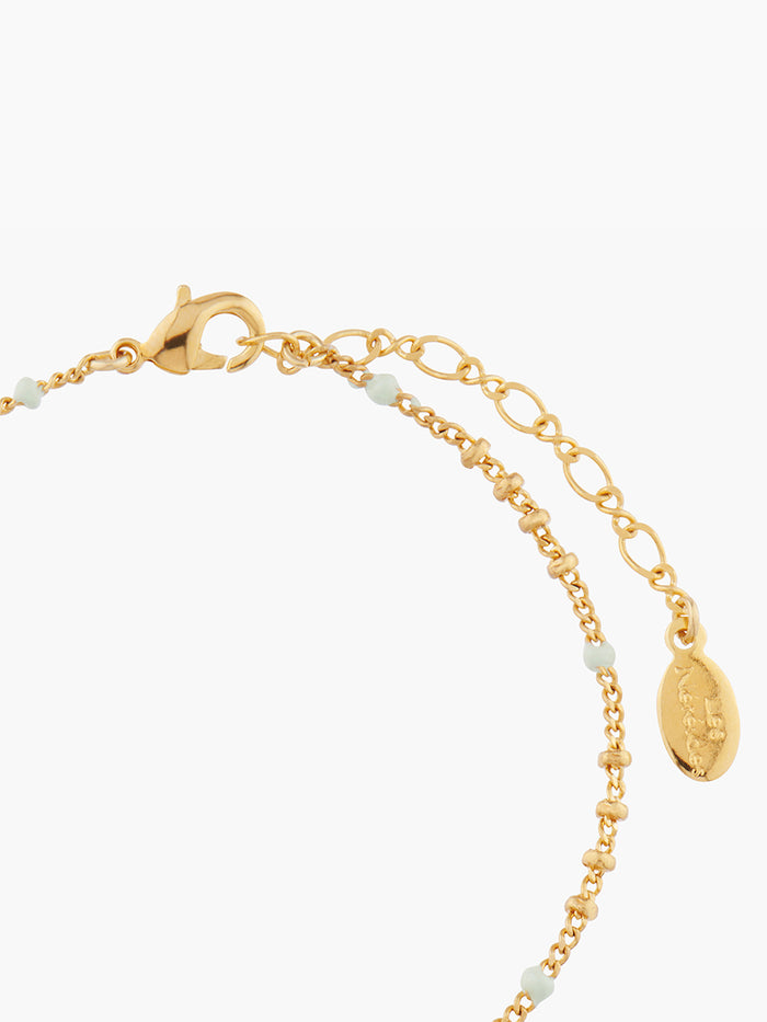 Les Néréides 40 Souvenirs Eiffel Tower Charms Bracelet - Blue