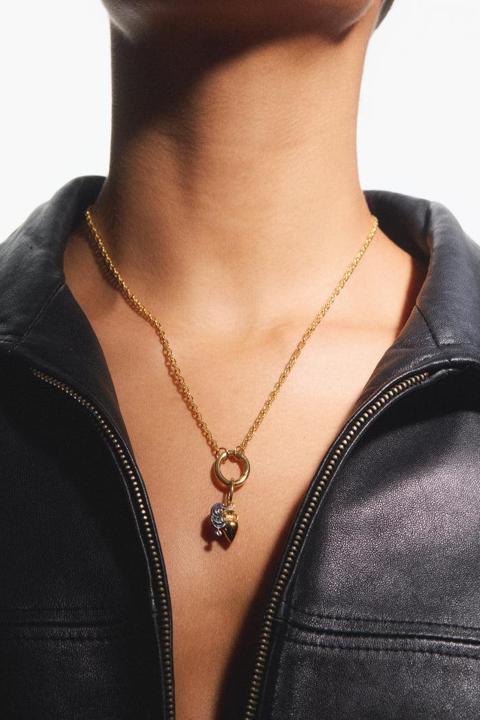 Les Néréides Aquarius Pendant - Humanism And Innovation - Multicolor