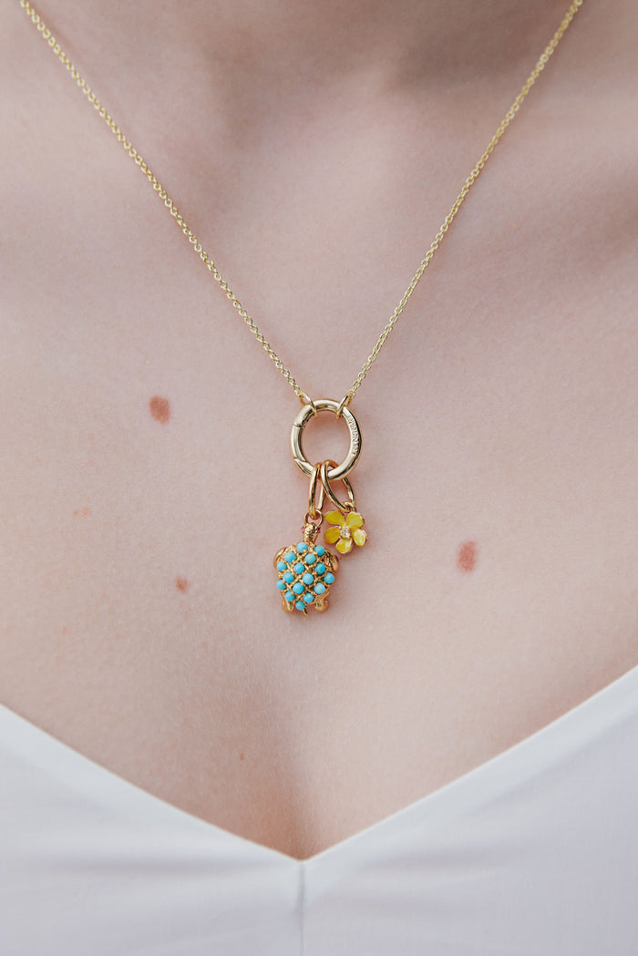 Les Néréides Buttercup Pendant - Candor And Delight - Yellow