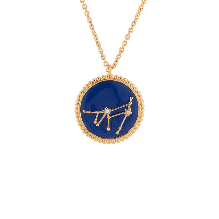 les néréides Constellation Reversible Capricorn Zodiac Sign Pendant Necklace - Capricorn