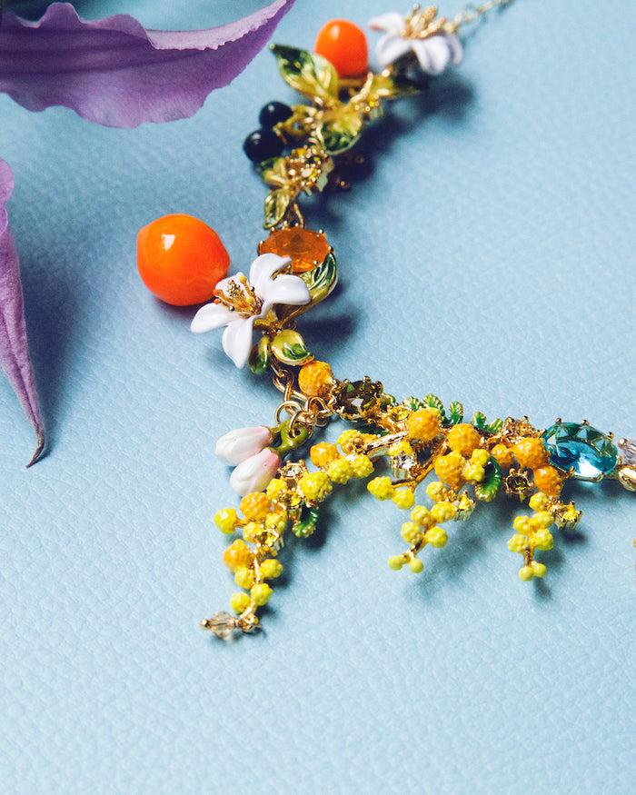Les Néréides Gardens In Provence Multi Short Necklace - Multicolor