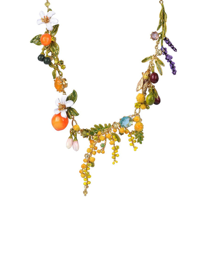 les néréides Gardens In Provence Multi Short Necklace - Multicolor
