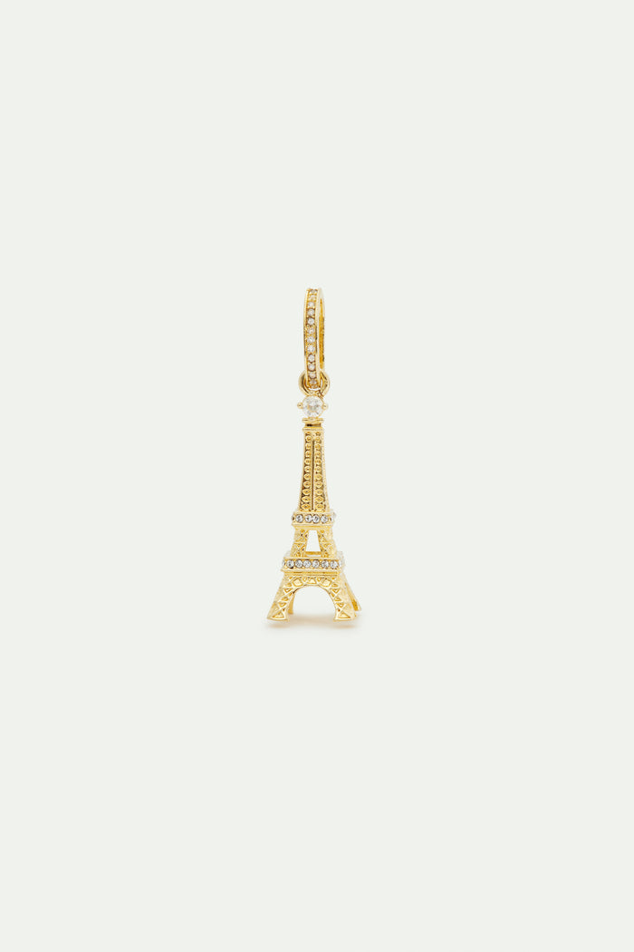 les néréides Golden Eiffel Tower Pendant - Ingenuity and Ambition - Gold