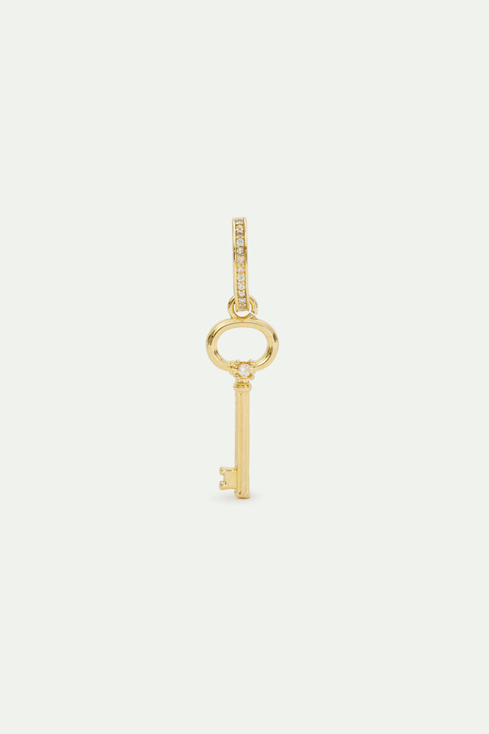 les néréides Golden Key Pendant - Mystery and Freedom - Gold