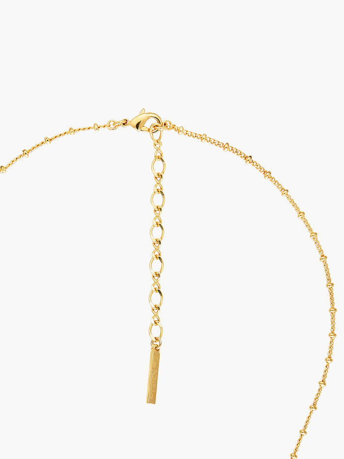 Les Néréides Japanese White Cherry Blossom Pendant Necklace - Blanc