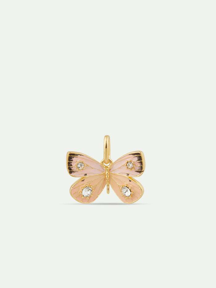 les néréides Butterfly Pendant - Pink