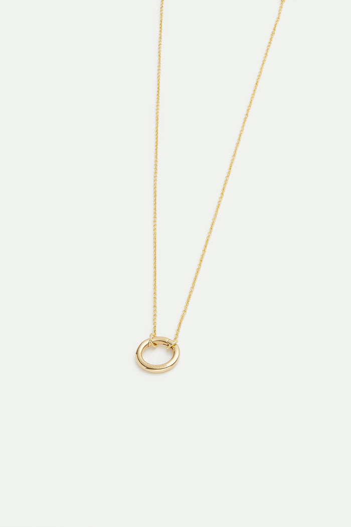 Les Néréides Fine Chain Pendant Necklace - Gold