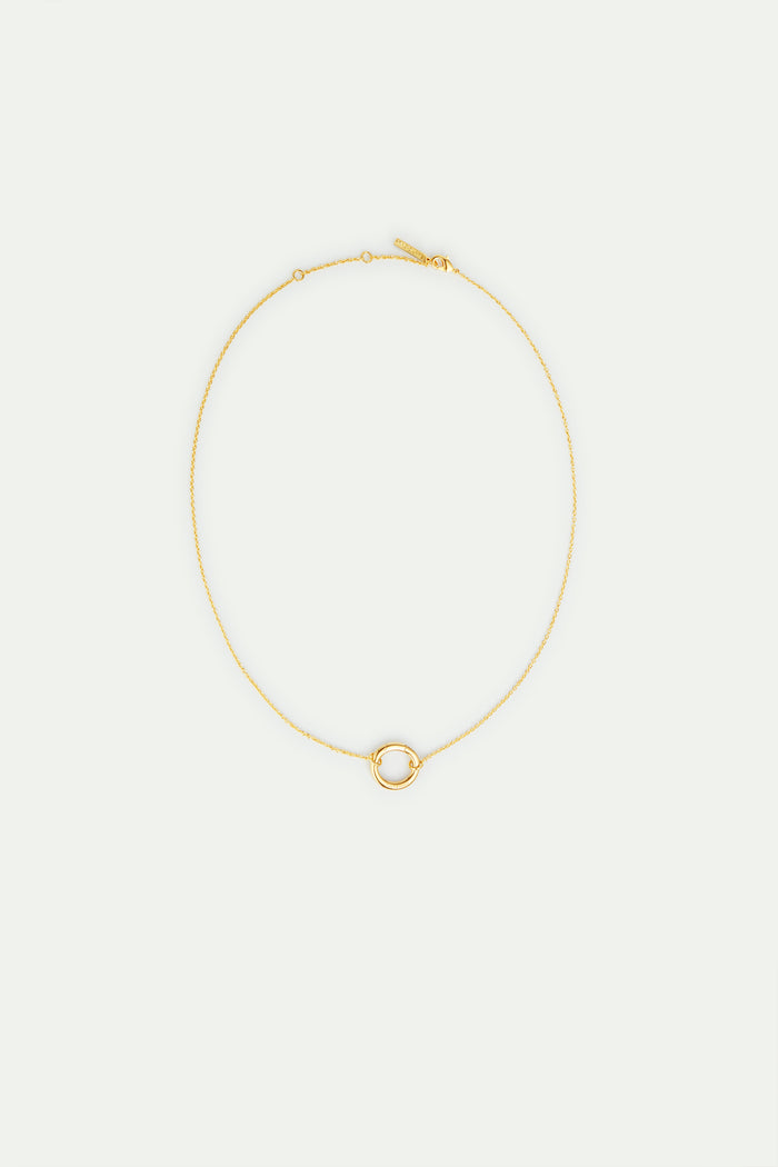 Les Néréides Fine Chain Pendant Necklace - Gold