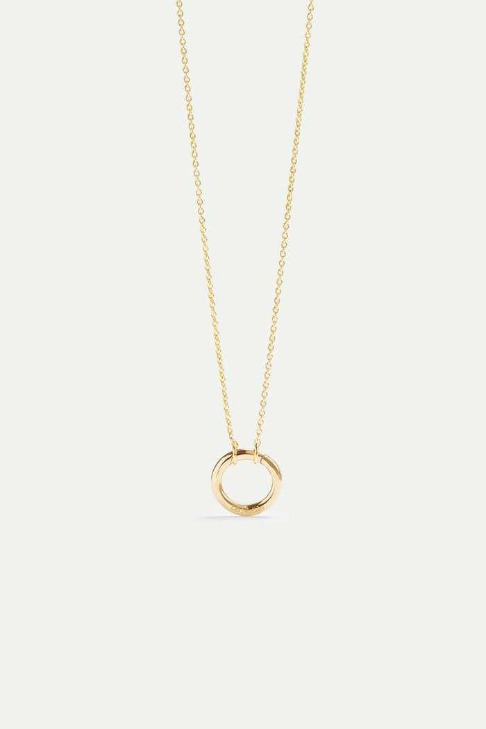 les néréides Fine Chain Pendant Necklace - Gold