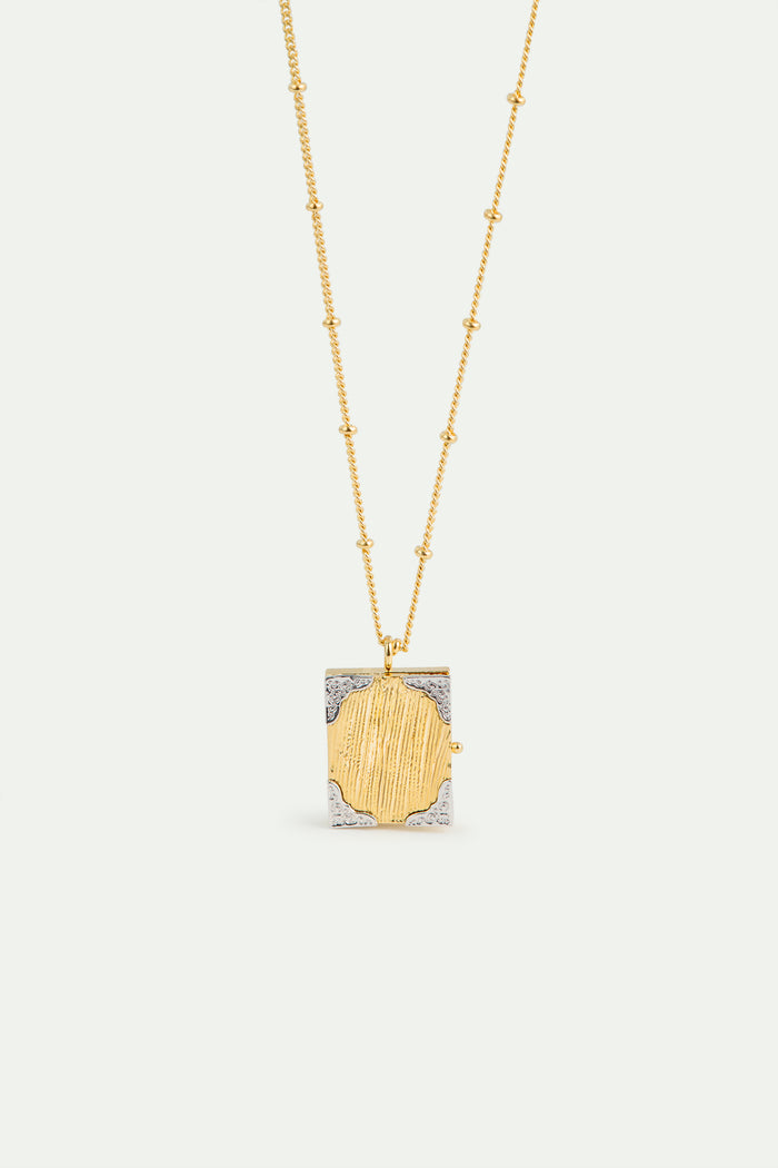 Les Néréides Golden Art Case Pendant Necklace - Gold