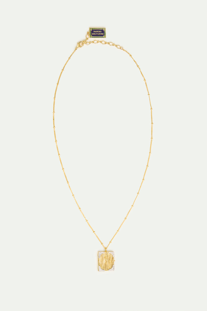 Les Néréides Golden Art Case Pendant Necklace - Gold