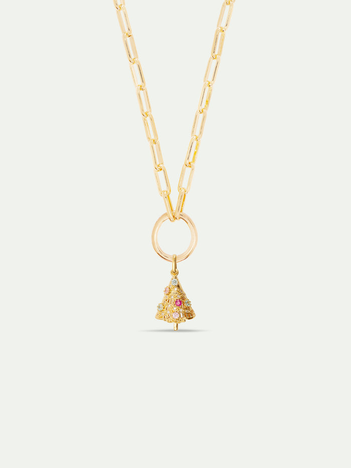 Les Néréides Golden Christmas Tree Pendant - Gold