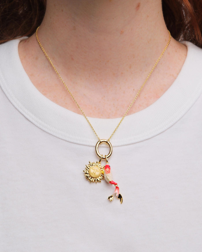 Les Néréides Koi Carp Pendant - Multicolor