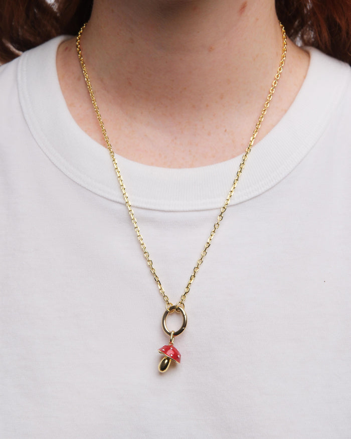 Les Néréides Mushroom Pendant - Multicolor