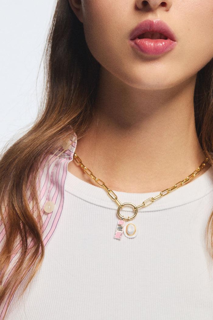 Les Néréides N2 Cowboy Hat Charm - White