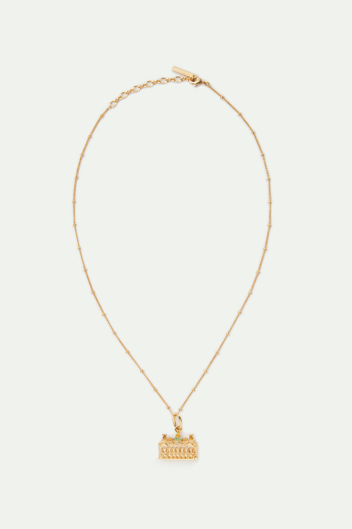 Les Néréides Palais Garnier Pendant Necklace - Gold