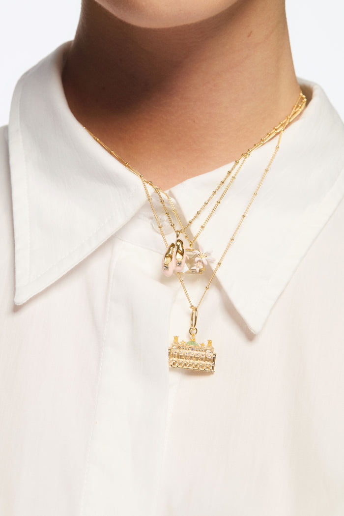 Les Néréides Palais Garnier Pendant Necklace - Gold