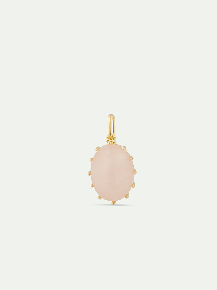 les néréides Rose Quartz Pendant - Pink